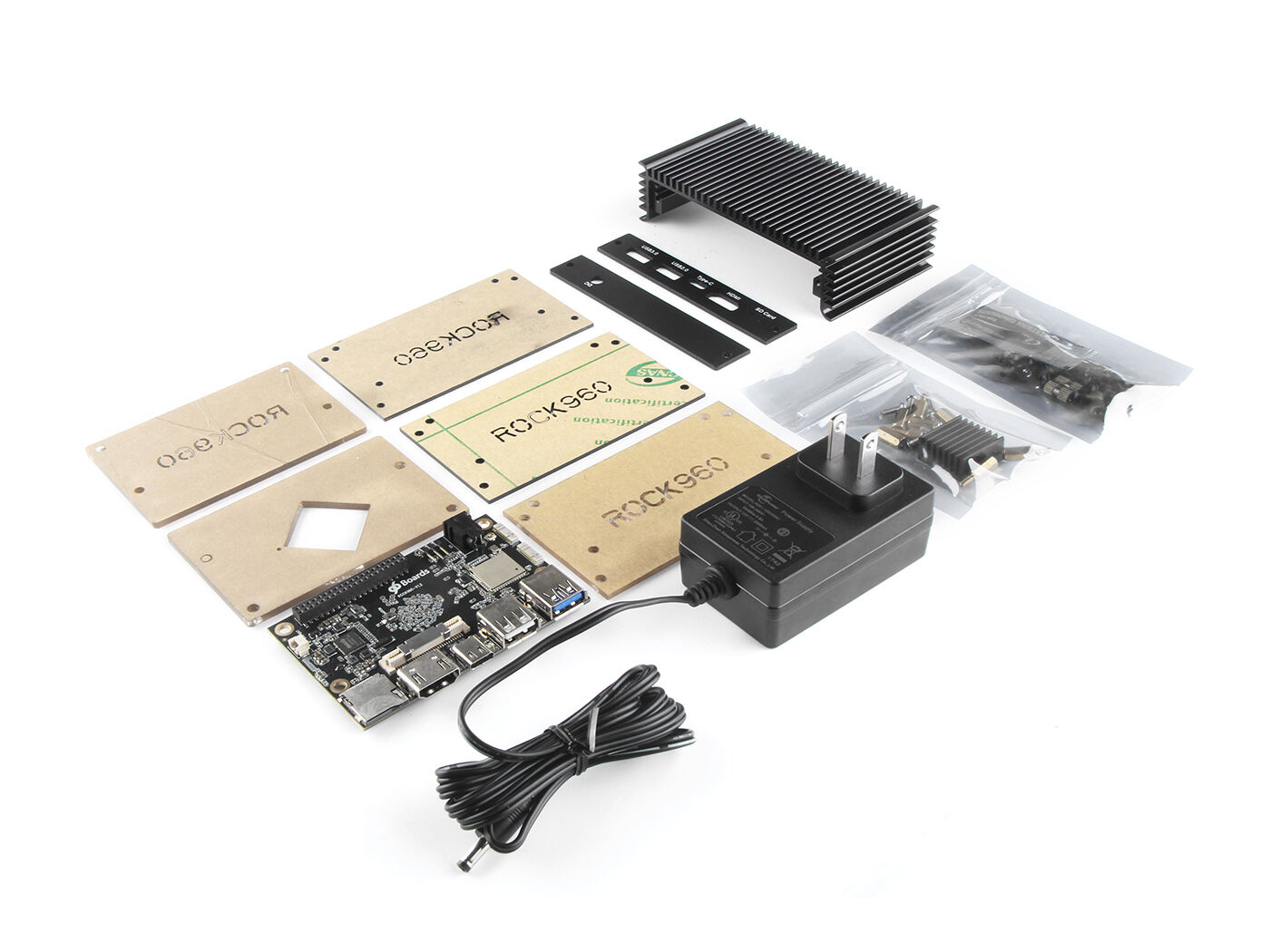 Rock960 Board - Based on the RK3399 SoC - 4GB RAM Version - Image 5
