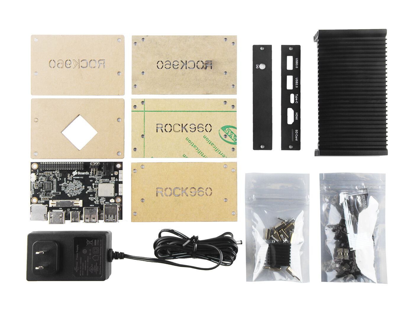 Rock960 Board - Based on the RK3399 SoC - 4GB RAM Version - Image 6