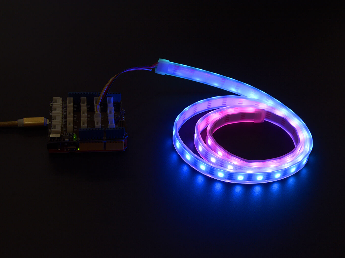 Grove - WS2813 RGB LED Strip Waterproof - 60 LED/m - 1m - Image 5