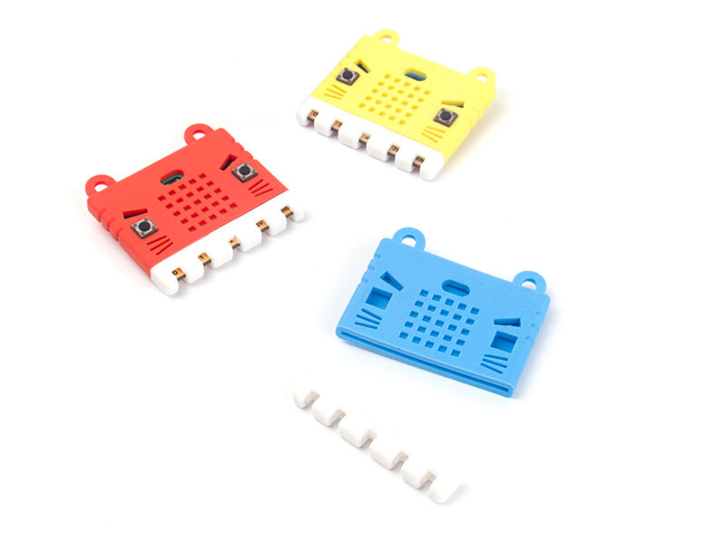 KittenBot Micro:Bit Case - Silicone Sleeve - Red - Image 4
