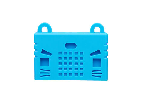 KittenBot Micro:Bit Case - Silicone Sleeve - Blue - Image 2