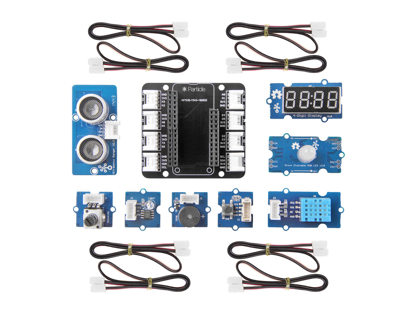 Grove Starter Kit for Particle Mesh
