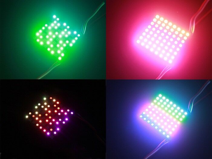 8*8 RGB LED Matrix w& WS2812B - DC 5V - Image 2
