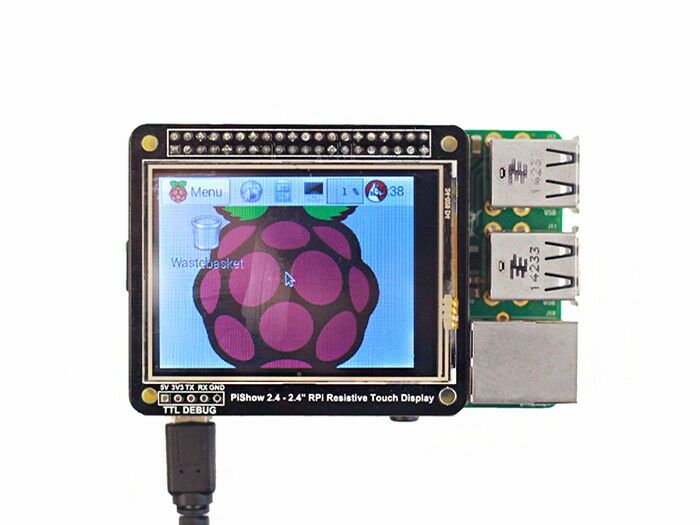 PiShow 2.4 inch Resistive Touch Display - Image 2
