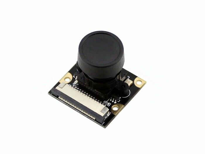Raspberry Pi Wide Angle Camera Module - Fisheye Lens, 160 AoV, adjustable camera, 4 screw holes mounted, suitable for large landscape surveillance - Image 4