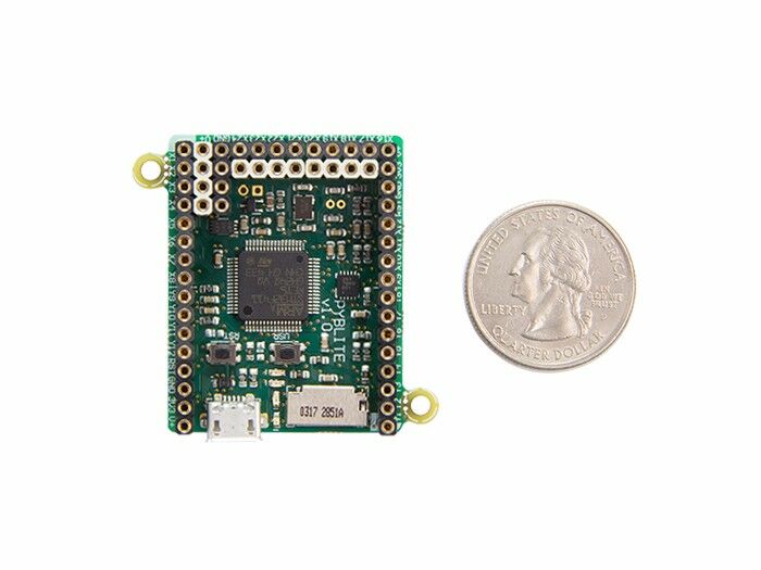 MicroPython pyboard lite v1.0 with accelerometer and headers - Image 3
