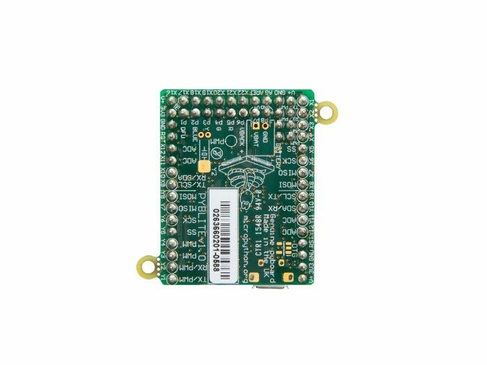MicroPython pyboard lite v1.0 with accelerometer and headers - Image 2