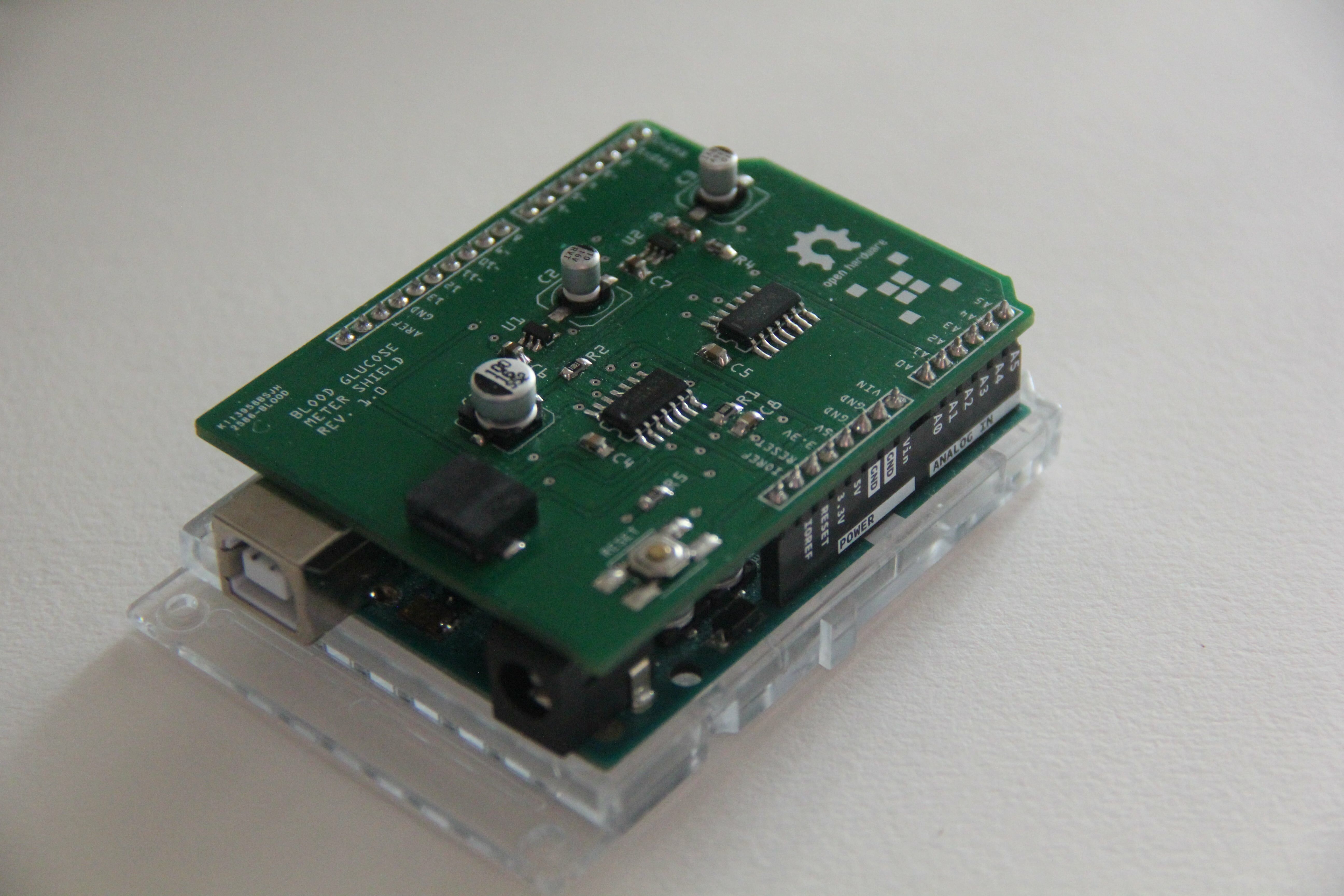Open source Arduino blood glucose meter shield - Image 2