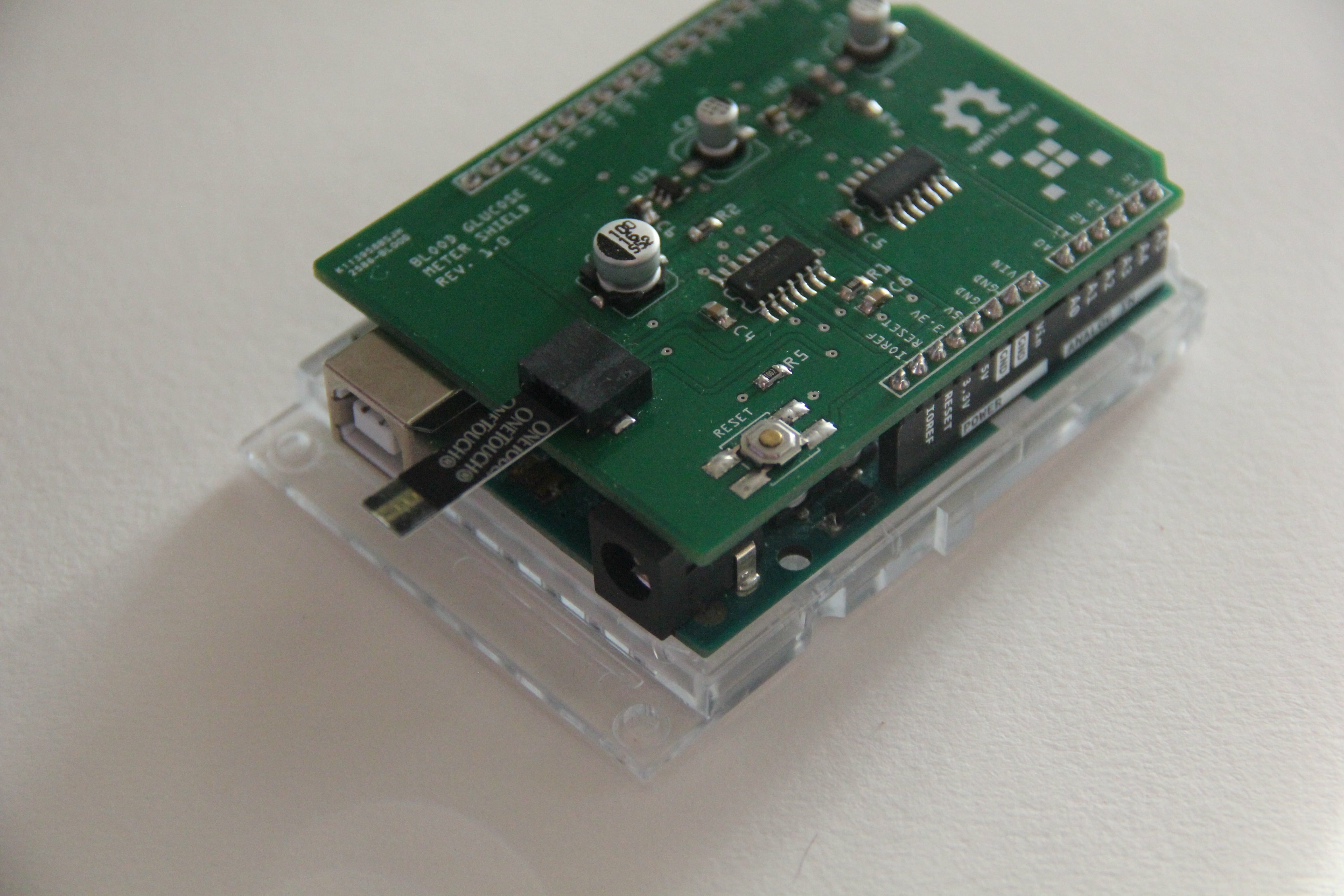Open source Arduino blood glucose meter shield - Image 3