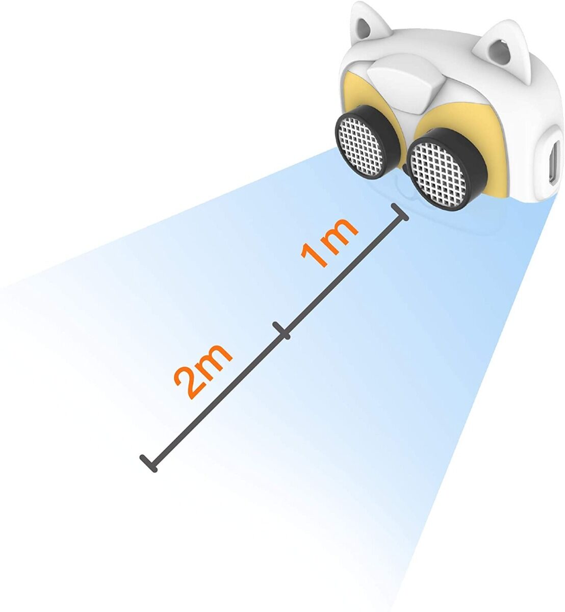 Keepa - Social Distance Habit Trainer / Social Distancing Wristband for Children, Bulit-in ultrasonic sensor, 3 Alert Modes, Switchable Alert Distance - Image 2
