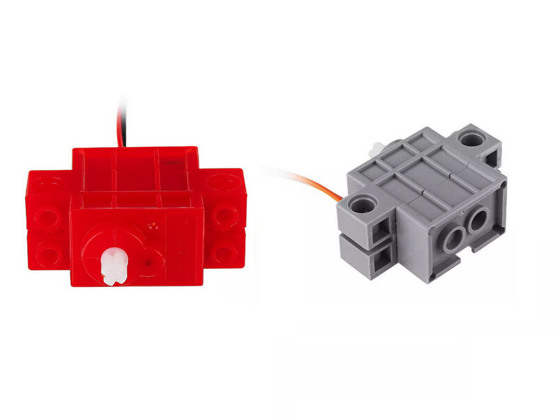 Kittenbot Building Block compatible 270° Geek Servo & 360° Geek Motor-4pcs - Image 6