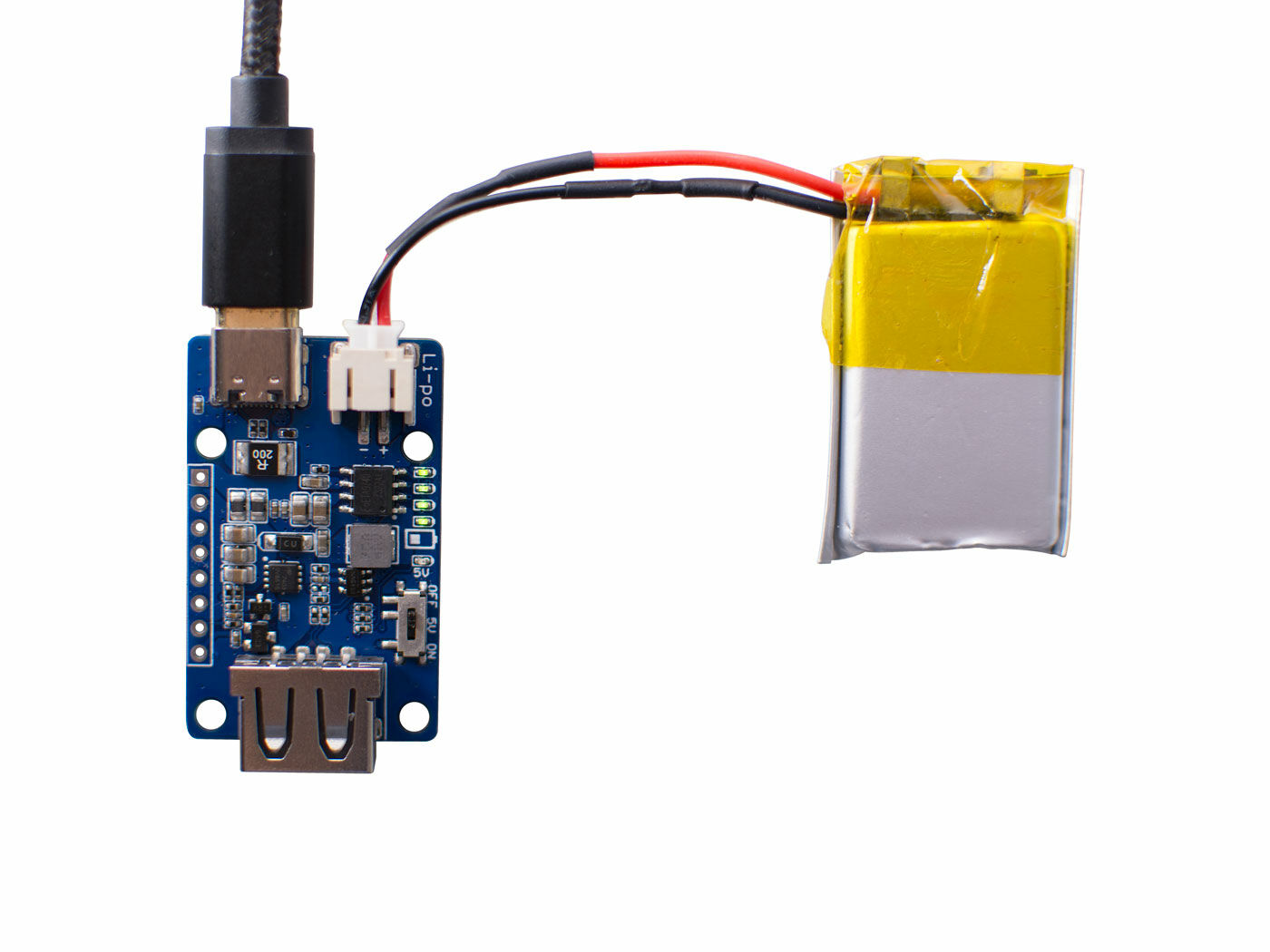Lipo Rider Plus (Charger/Booster) - 5V/2.4A USB Type C - Image 4