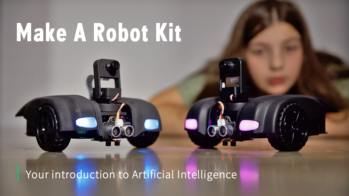 M.A.R.K. - Make A Robot Kit - Smart AI Robot Kit for Learning Programming & Artificial Intelligence, Supports Graphical Programming & Micropython, Rich Free Course Materials Available, Ideal for STEM Education with Free Course - Image 2