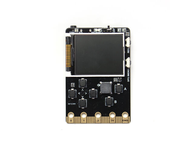 Kittenbot Meowbit Card-sized Retro Game Computer - Blue color - with battery - Image 4