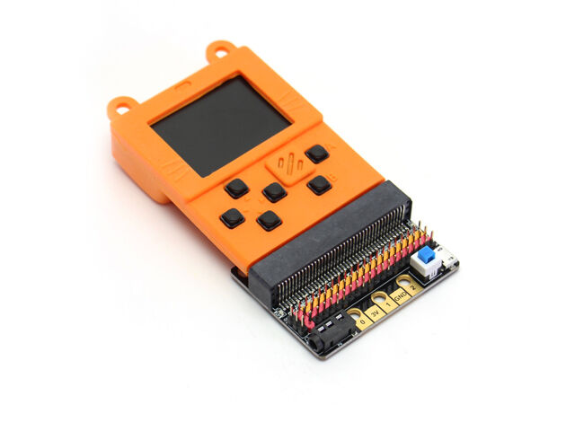 Kittenbot Meowbit Card-sized Retro Game Computer - Blue color - with battery - Image 8