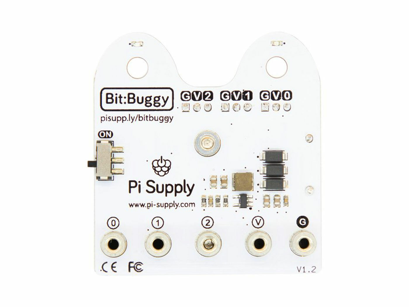 Pi Supply Bit:Buggy Car (without micro:bit) - Image 4