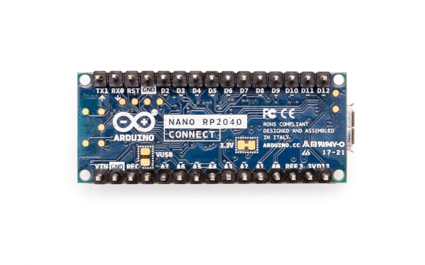 Arduino Nano RP2040 Connect with Headers - U-blox Wifi/6-axis IMU - Image 2