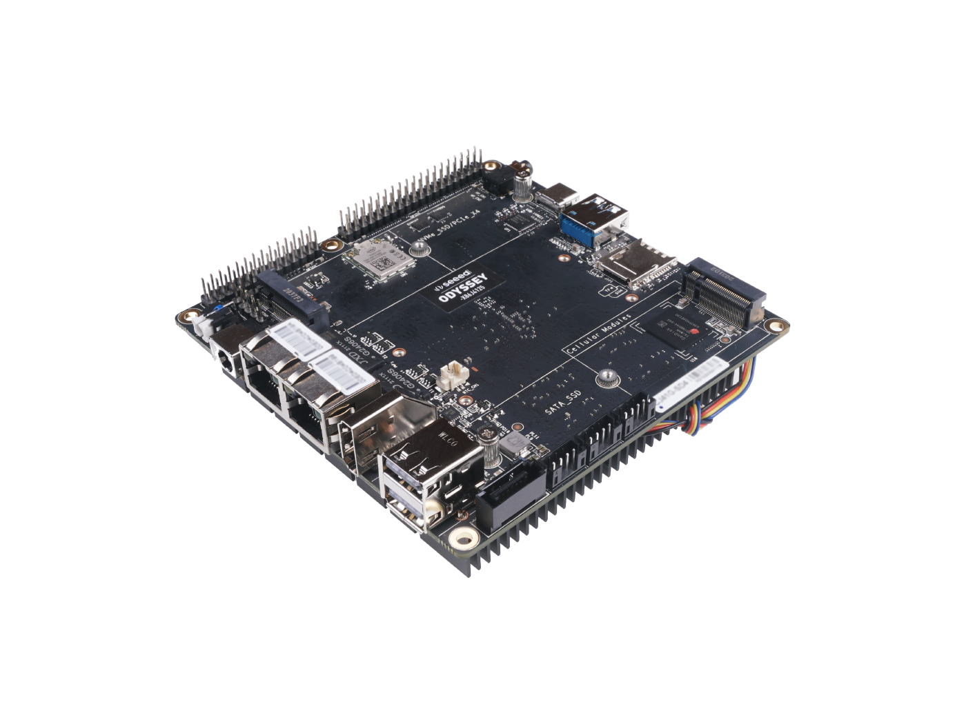 ODYSSEY - X86J4125864 Most expandable Win10 Mini PC (Linux and Arduino Core) with 8GB RAM + 64GB eMMC / Dual Gigabit Ethernet NICs