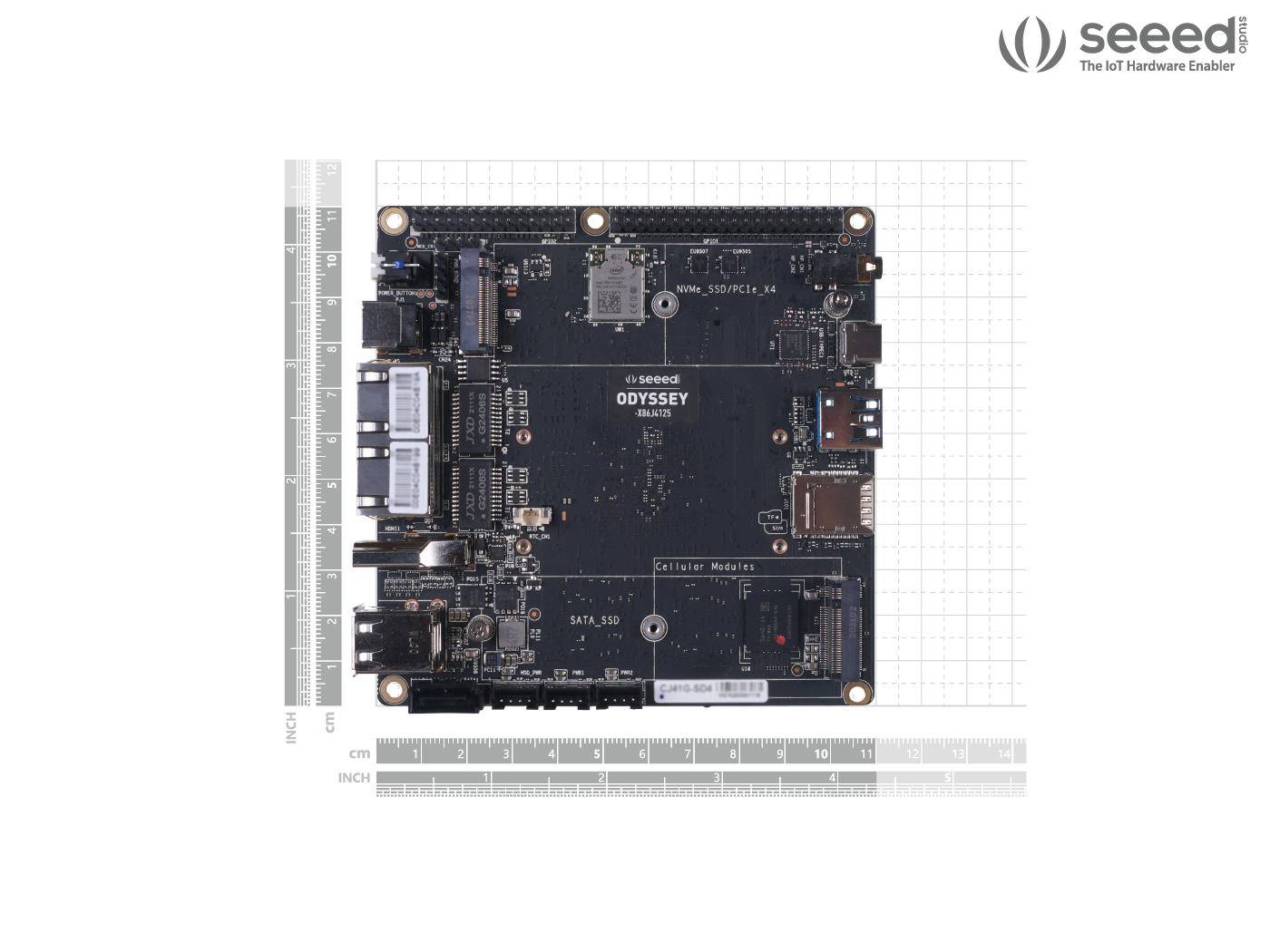 ODYSSEY - X86J4125864 Win10 Enterprise Activated Mini PC (Linux and Arduino Core) with 8GB RAM + 64GB eMMC (TELEC) / Dual Gigabit Ethernet NICs - Image 5