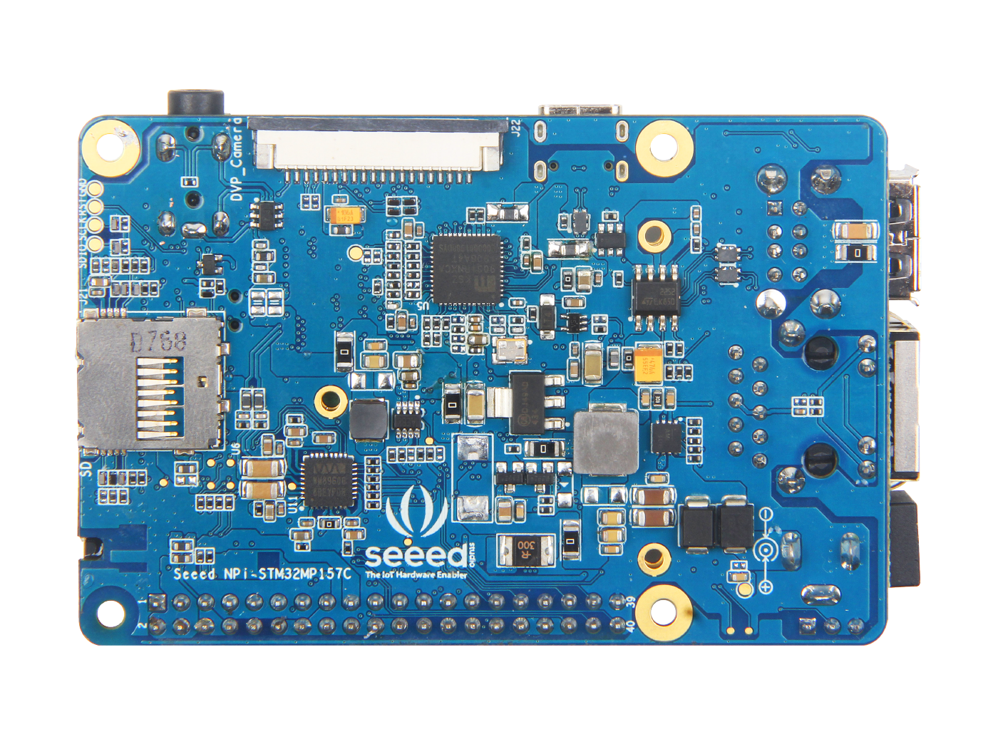 ODYSSEY – STM32MP157C Evaluation Board Raspberry Pi 40-Pin Compatible with SoM - Image 3