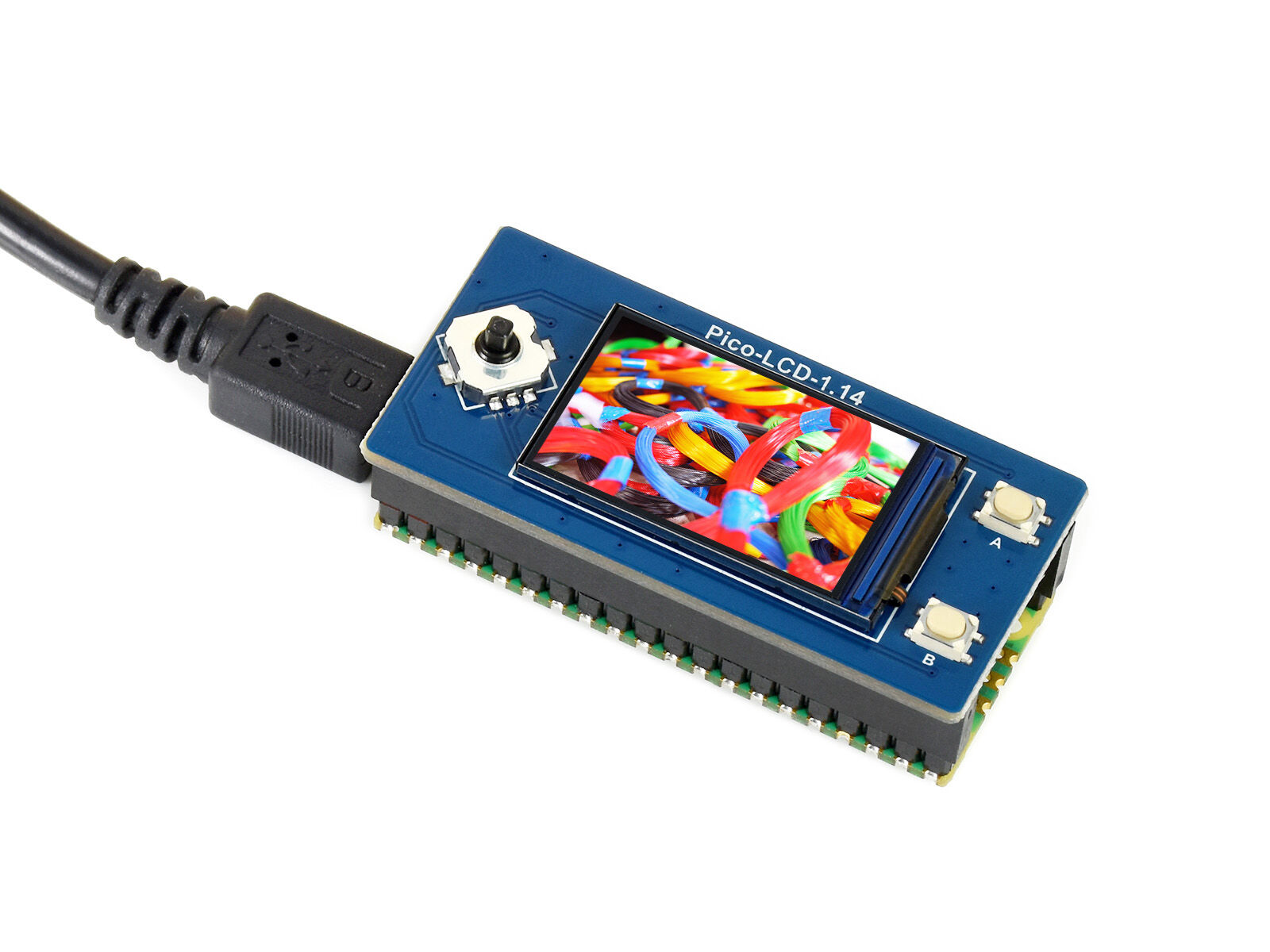1.14inch LCD Display Module for Raspberry Pi Pico - 65K Colors - 240×135 - SPI - Image 2
