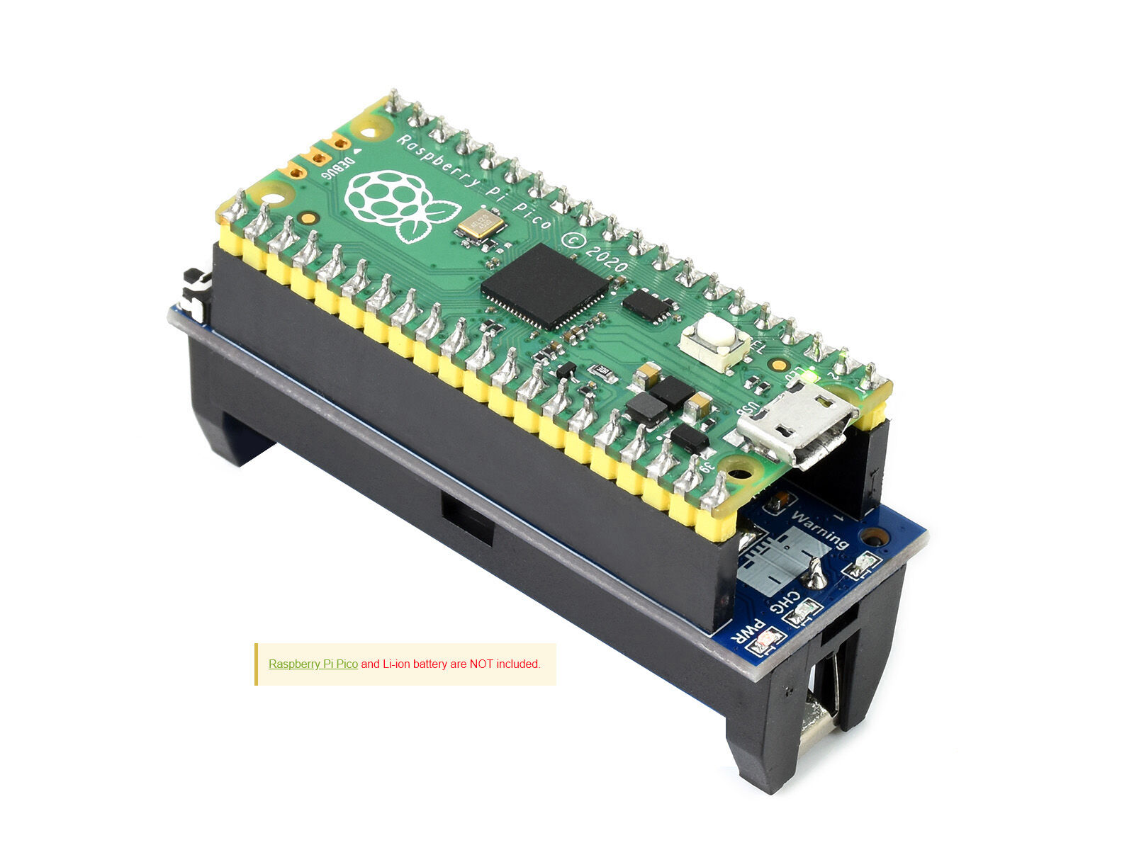 UPS Module for Raspberry Pi Pico - Uninterruptible Power Supply - Image 2