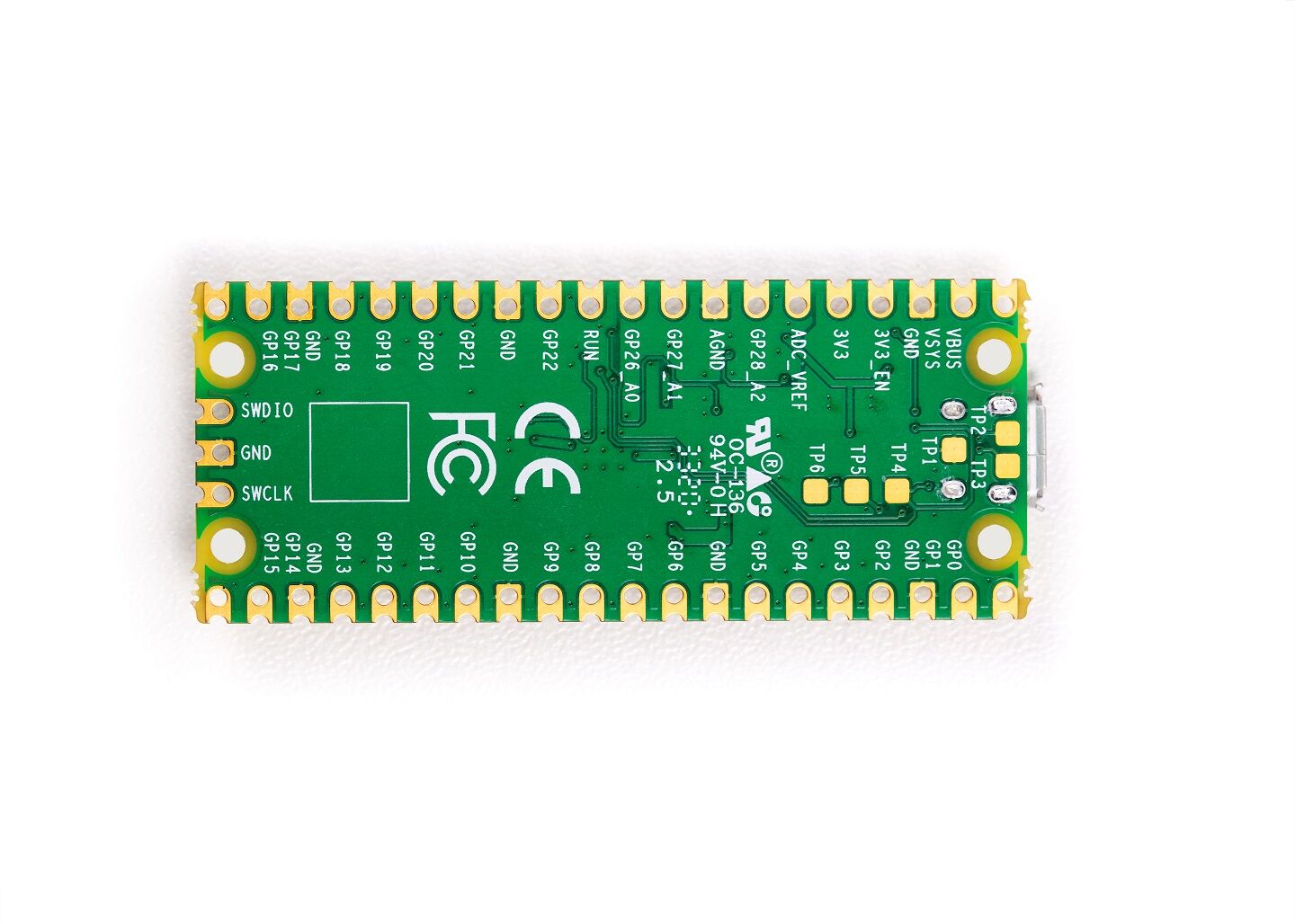 Raspberry Pi Pico (3Pcs) based on RP2040 for Arduino Beginner,small & flexible design, low power consumption - Image 3