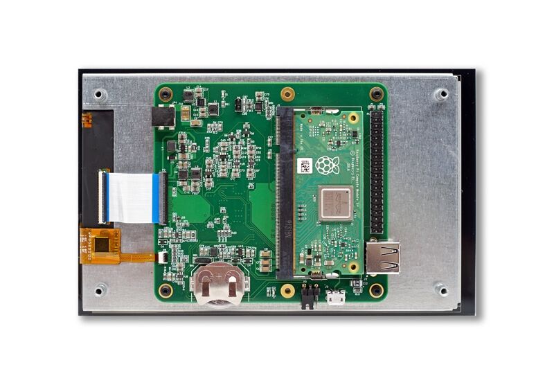 Pyxis 7" 1200x1920 Display Module with Raspberry Pi CM3+ - Image 3