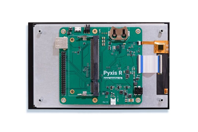 Pyxis 7" 1200x1920 Display Module Light for Raspberry Pi CM3+ - Image 2