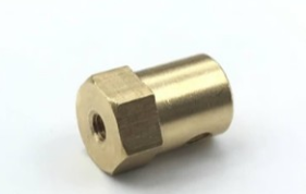6mm Brass Hex Mounting Hub-Hexagonal-12*12*18mm