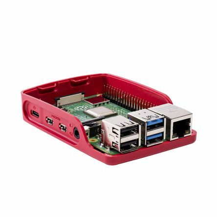 Raspberry Pi 4 Official Case - Red White - Image 2