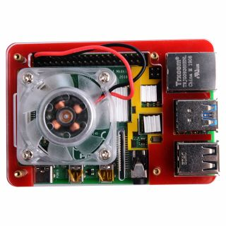 Colorful Case with Single Fan (Support Pi 4B) - Image 2