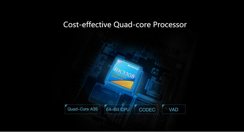 ROC-RK3308-CC Quad-Core 64-Bit AIOT Main Board - Image 2