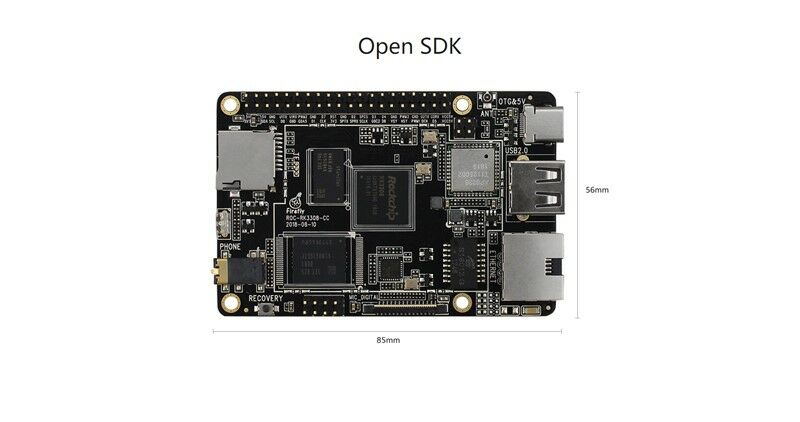 ROC-RK3308-CC Quad-Core 64-Bit AIOT Main Board - Image 7