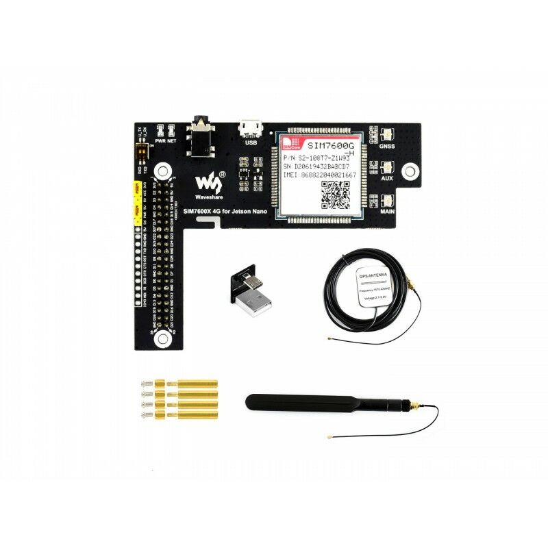 SIM7600G-H 4G LTE Module HAT for Jetson Nano - Image 8