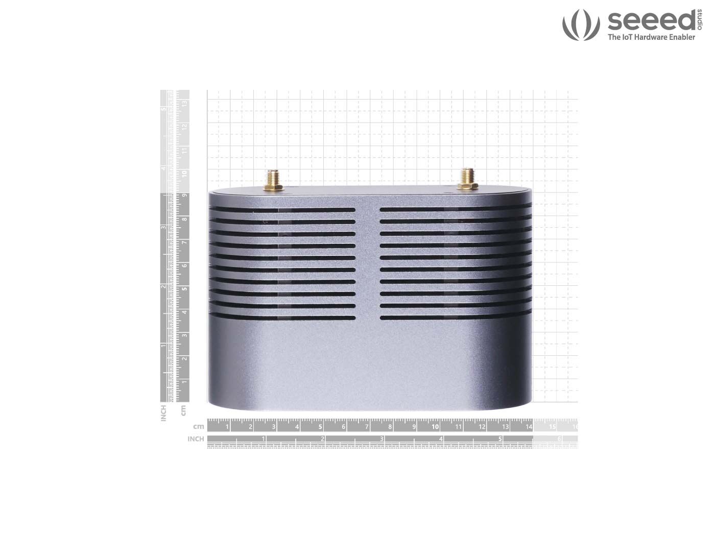 Jetson SUB Mini PC-Silver with Jetson Xavier NX module, Aluminium case with heatsink, 128GB SSD, WiFi, Antennas and pre-installed JetPack System - Image 6