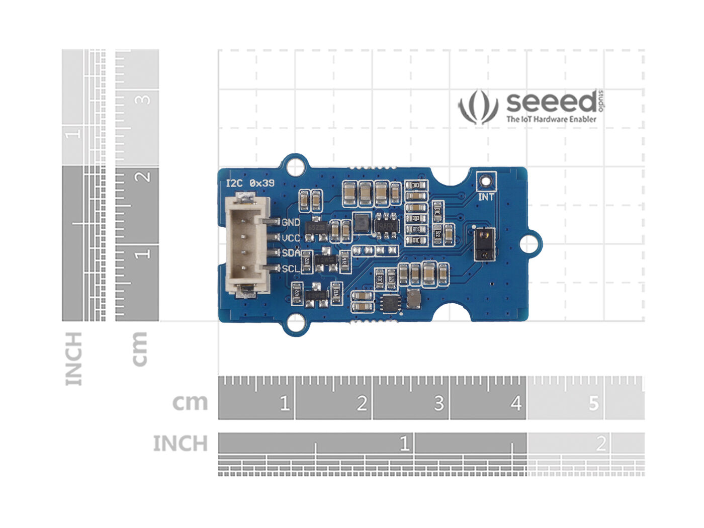 Grove - Light&Color&Proximity Sensor (TMG39931) - Color sense,light detection,Bar Code Emulation - Image 4