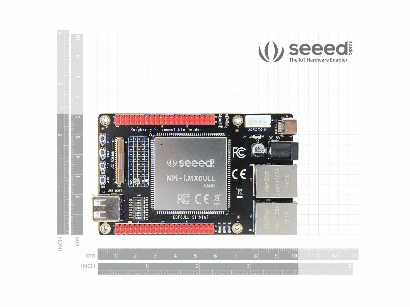 NPi i.MX6ULL Dev Board - Linux SBC - NAND Version - Image 5