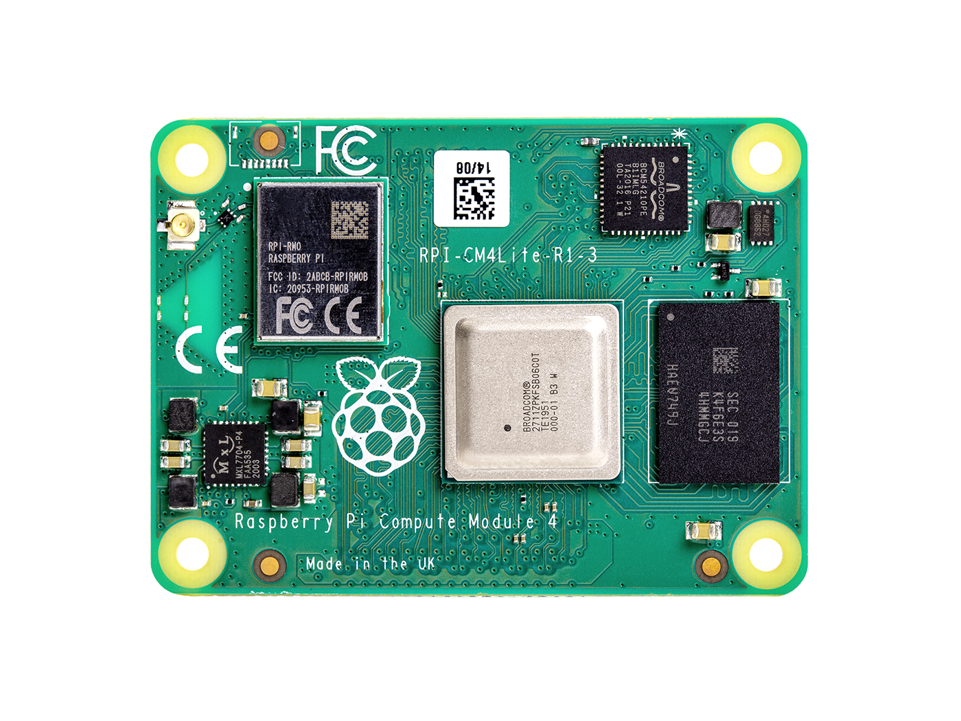 Raspberry Pi Compute Module CM4001008 - 1GB RAM, 8GB eMMC (CM4001008) - Image 2