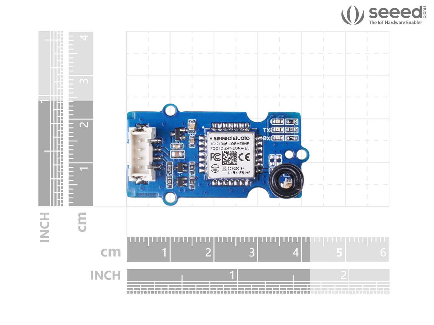 Grove-Wio-E5 Wireless Module - STM32WLE5JC, ARM Cortex-M4 and SX126x embedded, supports LoRaWAN on EU868 & US915 - Image 6