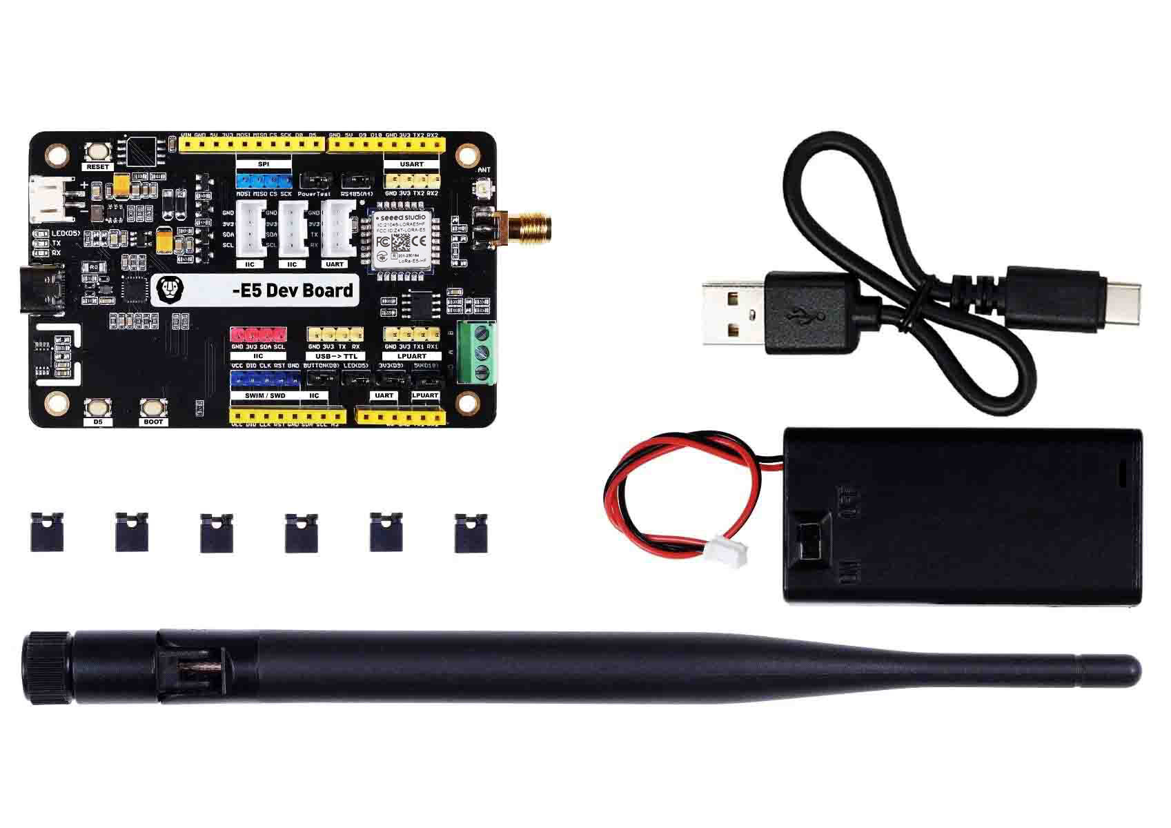 Wio-E5 Dev Kit - STM32WLE5JC, ARM Cortex-M4 and SX126x embedded, supports LoRaWAN on EU868 & US915 - Image 5