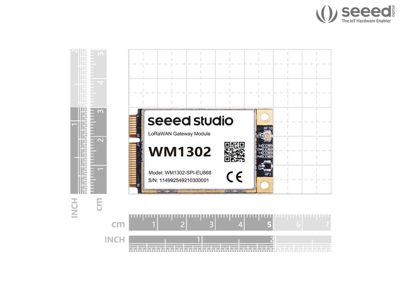 Wio-WM1302 Long Range Gateway Module(SPI) - EU868 - Image 5