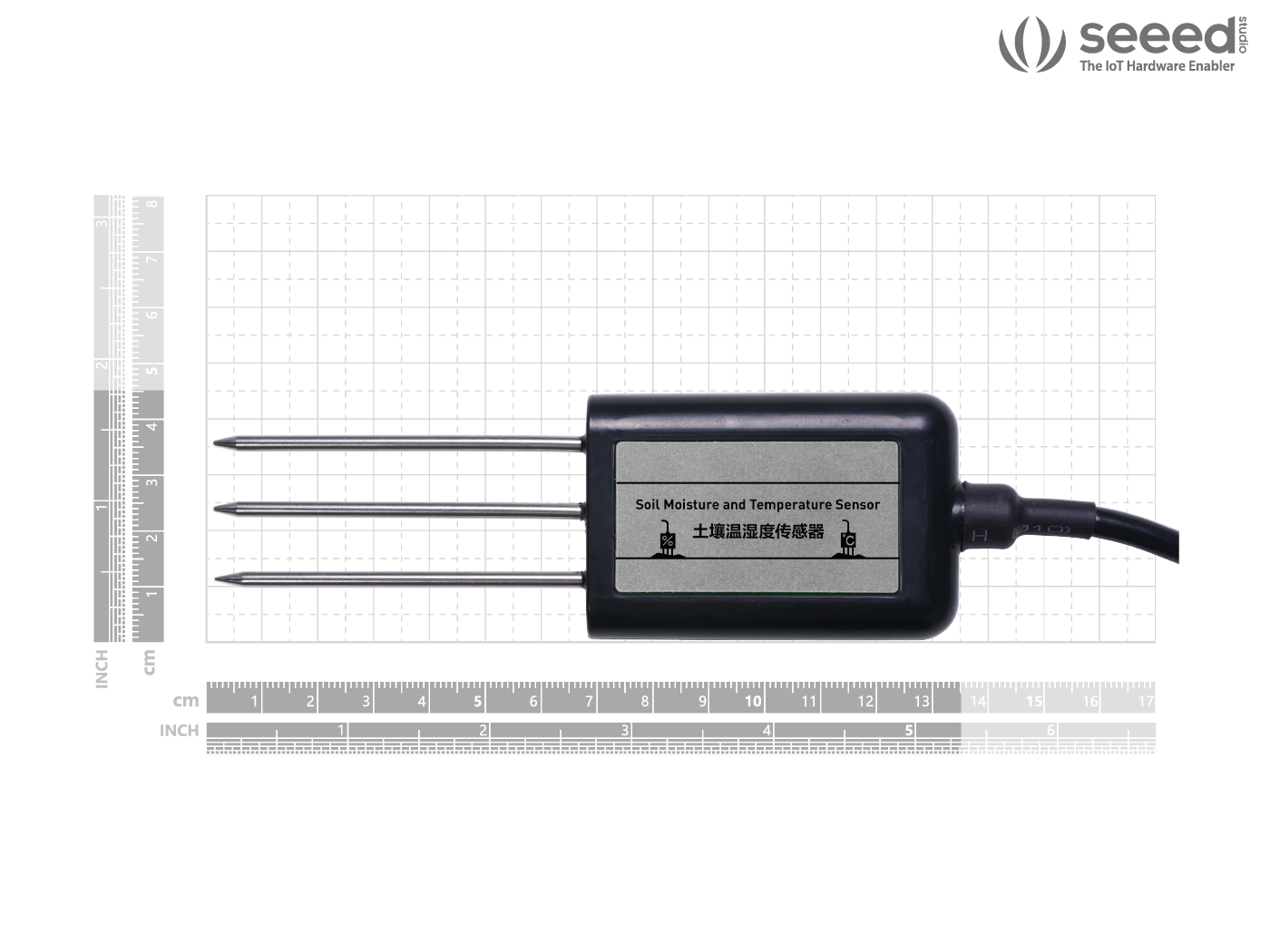 SenseCAP Wireless Soil Moisture and Temperature Sensor - LoRaWAN US915 - Image 4