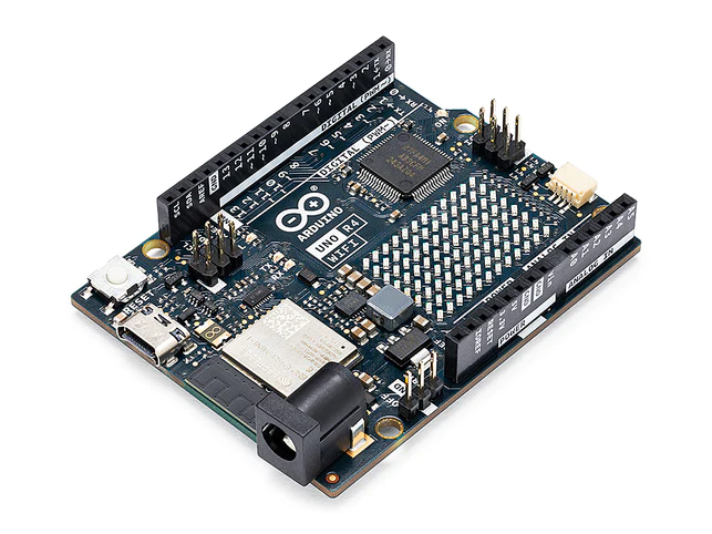 Arduino UNO Rev4 WiFi, 32-bit, Renesas RA4M1 - Arm Cortex -M4, ESP32-S3 Wi-Fi® module, Bluetooth, 12x8 LED Matrix, Qwiic Connector, VRTC - Image 2