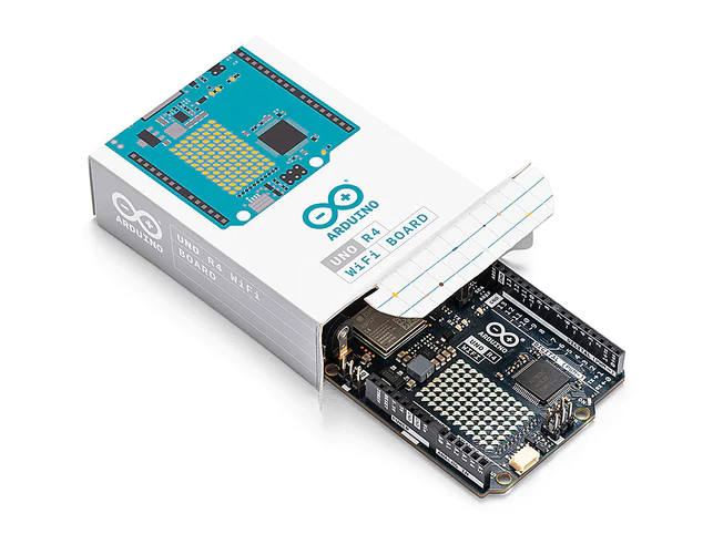 Arduino UNO Rev4 WiFi, 32-bit, Renesas RA4M1 - Arm Cortex -M4, ESP32-S3 Wi-Fi® module, Bluetooth, 12x8 LED Matrix, Qwiic Connector, VRTC - Image 4