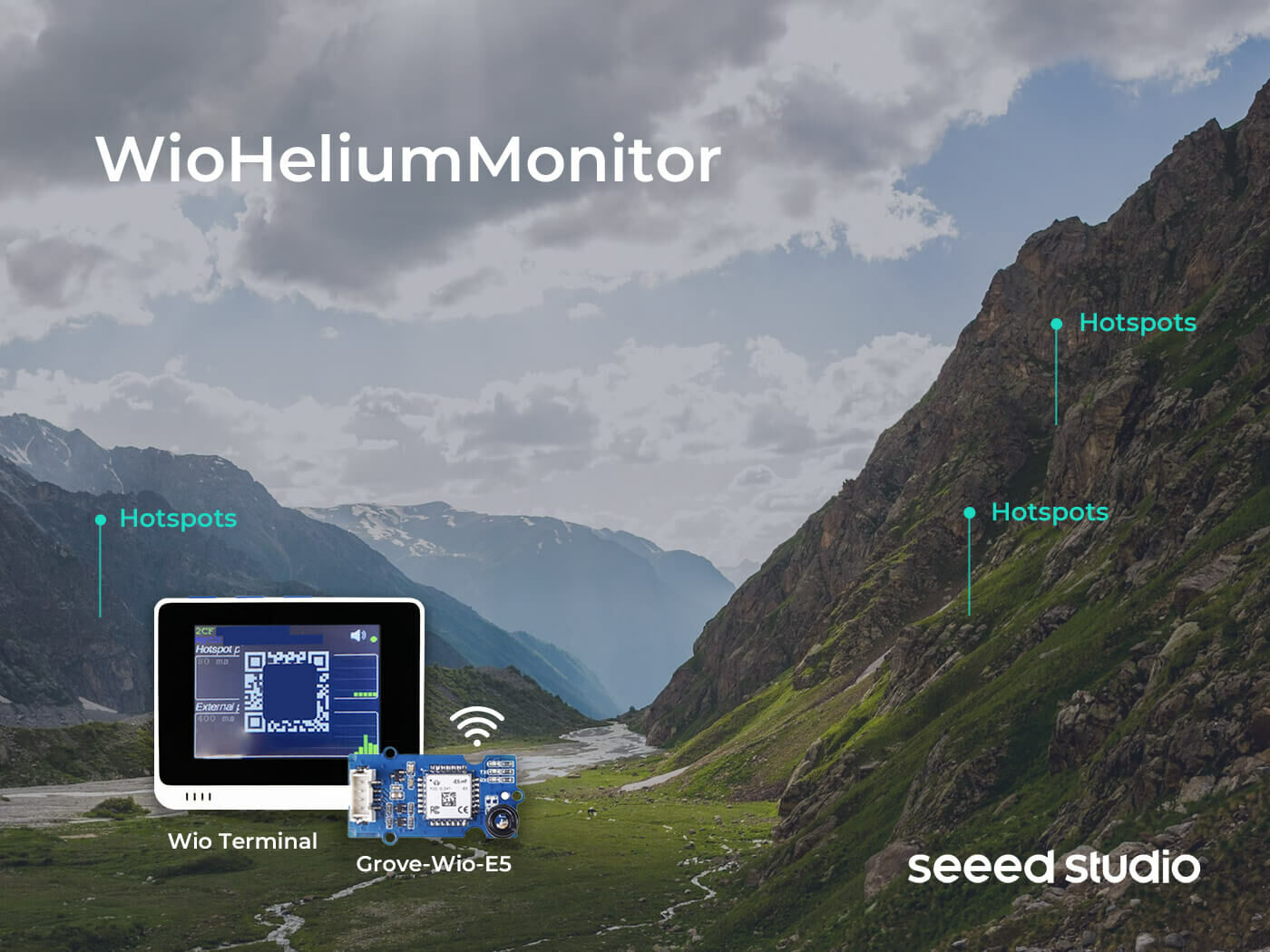 Wio Terminal Helium Monitor Kit: plug-and-play hotspot monitor for helium network - Image 3