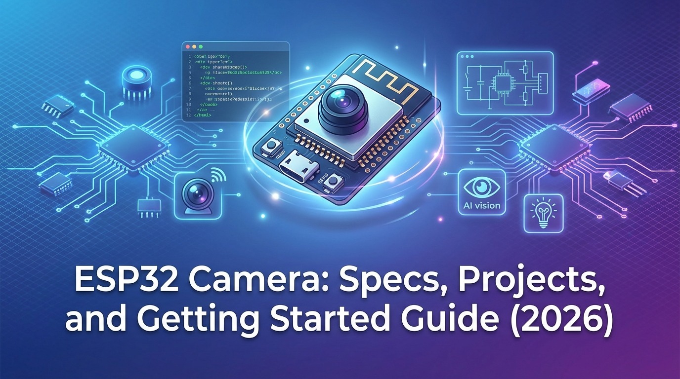 ESP32 Kamera: Özellikler, Projeler ve Başlarken Kılavuzu (2026)