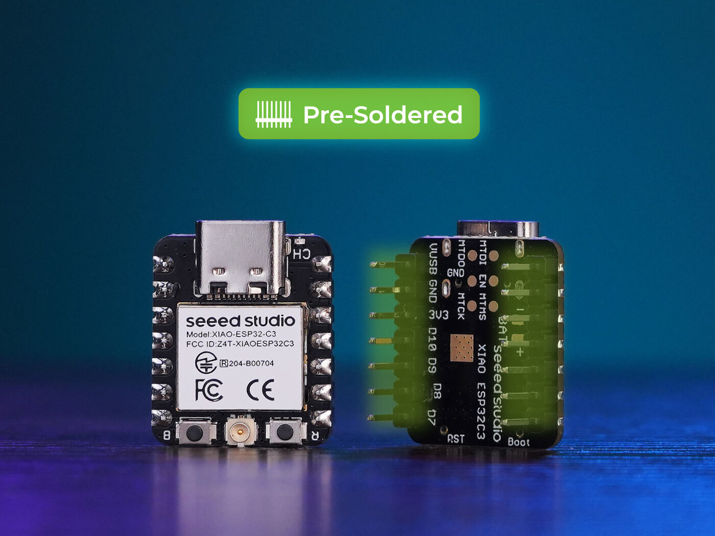 Seeed Studio XIAO ESP32-C3 (Pre-Soldered)