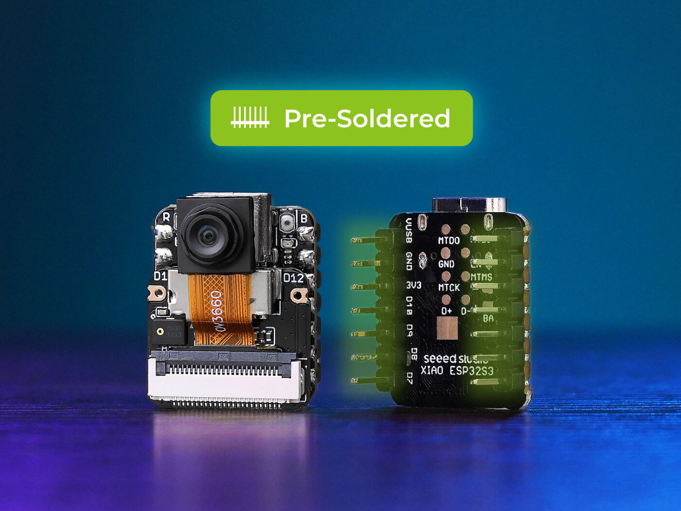 Seeed Studio XIAO ESP32-S3 Sense (Pre-Soldered)