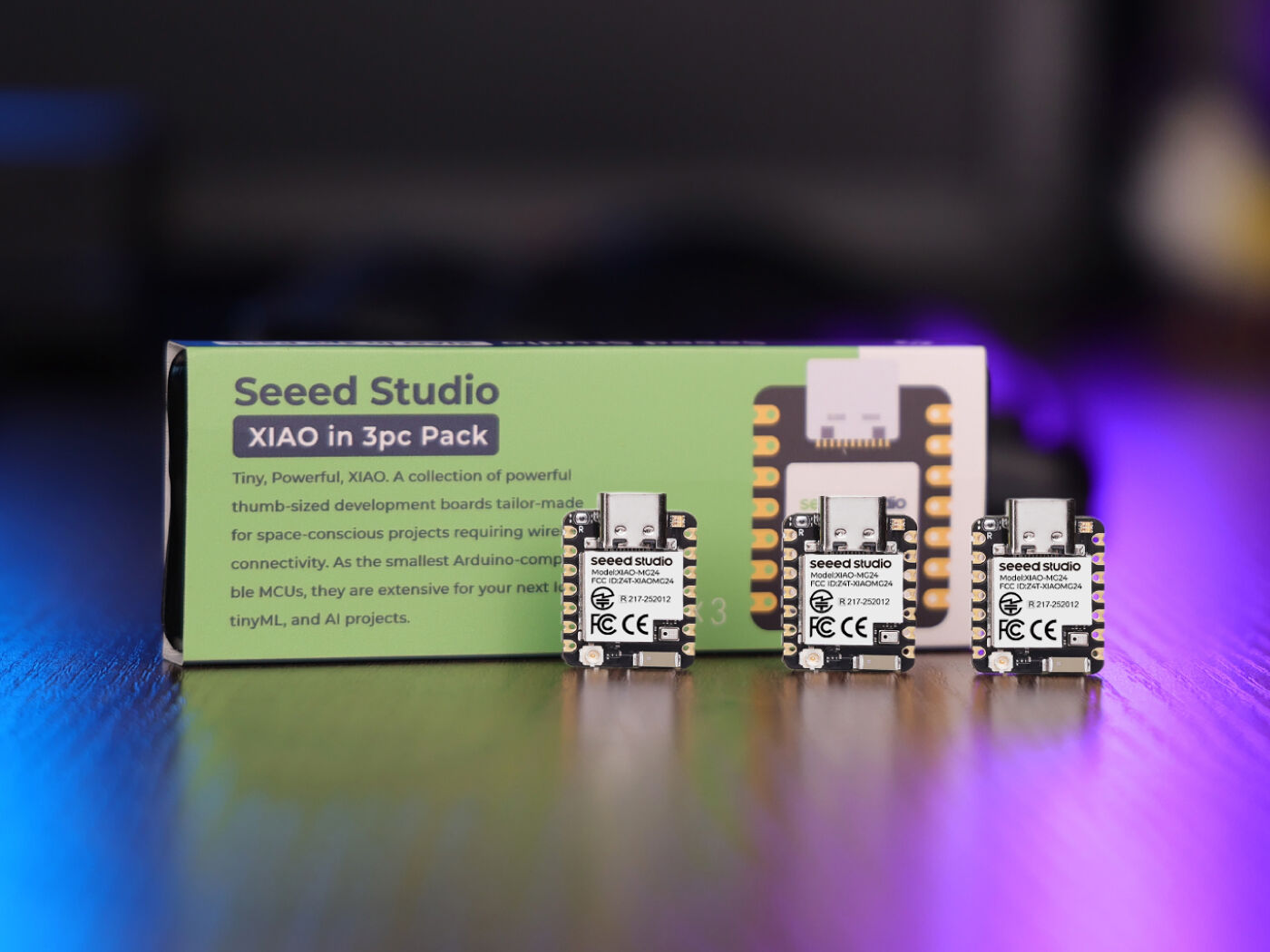 Seeed Studio XIAO MG24 Sense (3PCS)